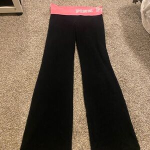 Victoria's Secret Pink yoga flare leggings